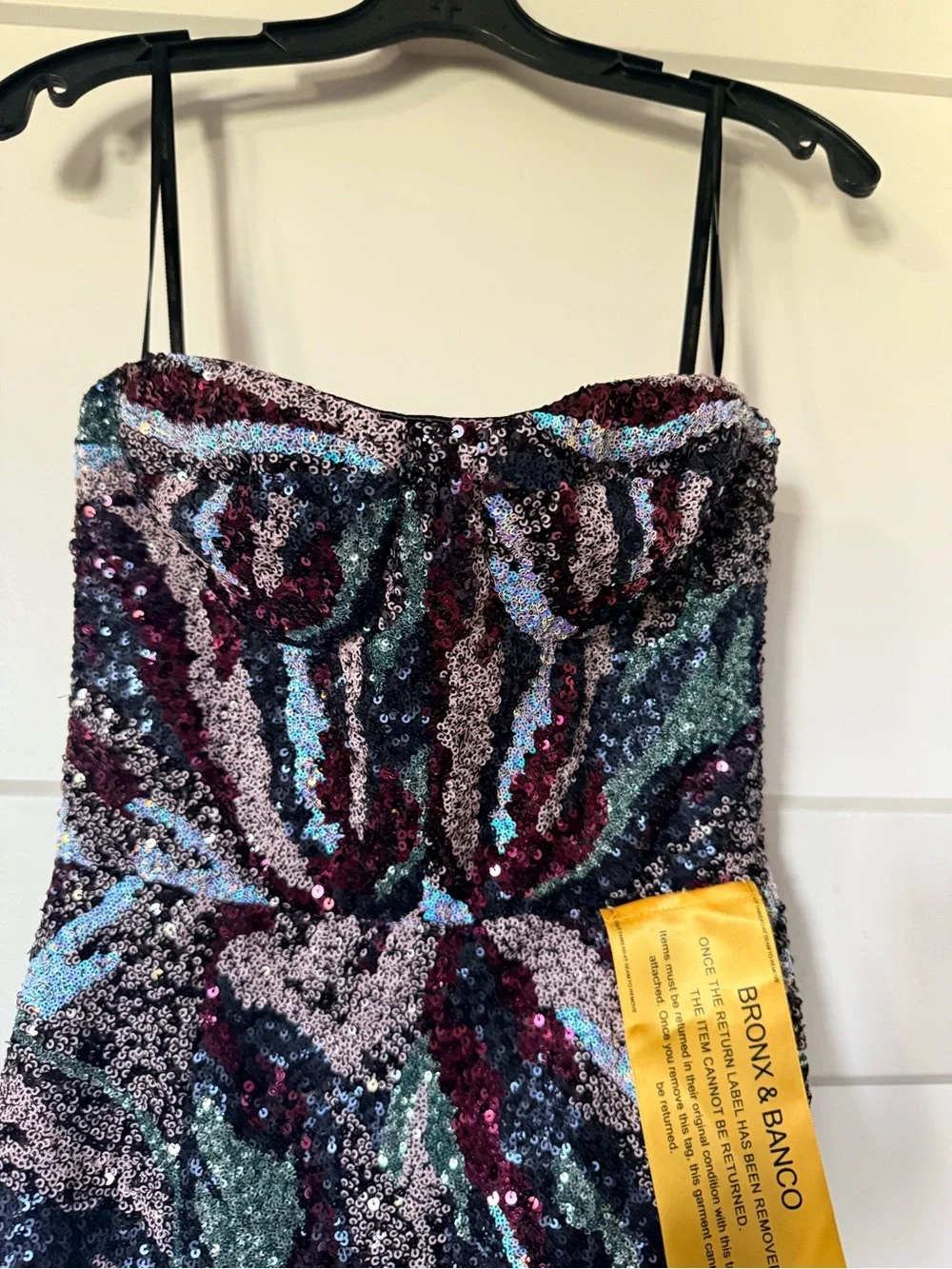 New with Flaw - Bronx and Banco Dahlia Maxi Dress in Pink Multi US 2 XS - Picture 4 of 12